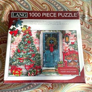 LANG 1000 piece Heart and Home puzzle new in the box. Holiday